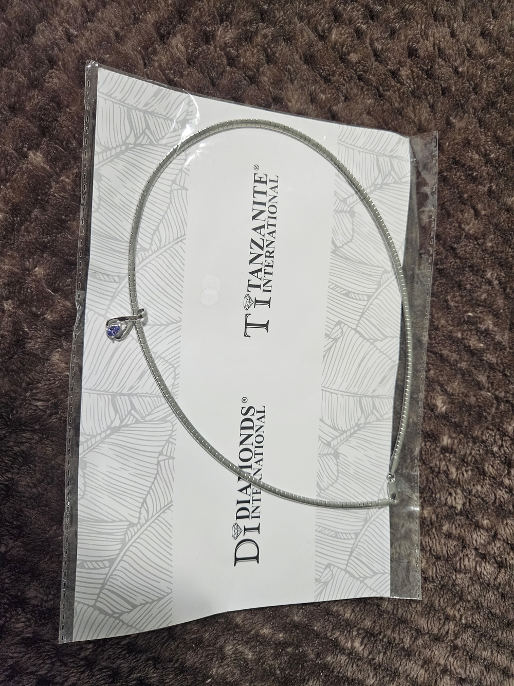 Diamonds International Tanzanite Pendant Necklace